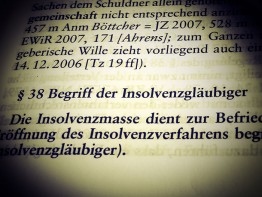 Insolvenzgläubigertage 2016